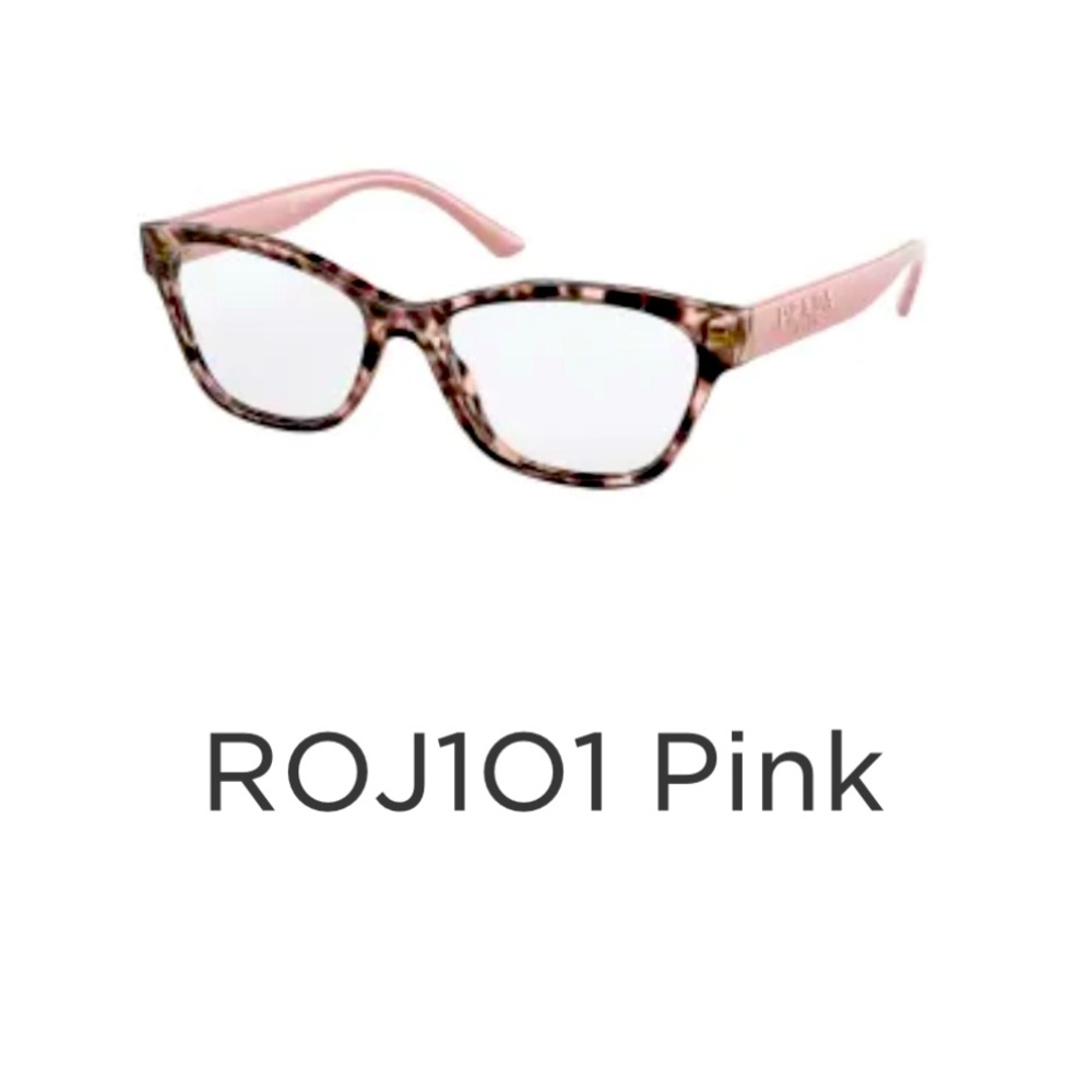 Prada Women's Glasses in Pink/Tortoise